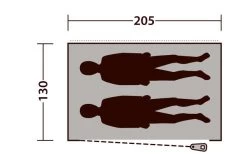 Outwell Freistehendes Innenzelt Blau -Bester Zelt Geschäft 439200 3116115