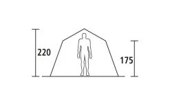 DWT Steilwandzelt Villa 6 -Bester Zelt Geschäft 56252 114514