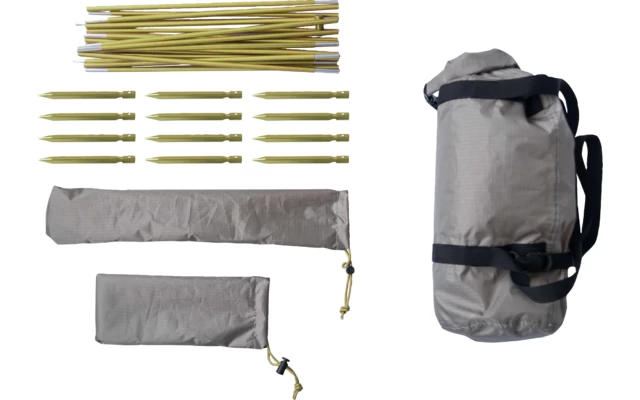 Tambu Binodana 2 Personen Trekking Kuppelzelt Braun 4 Tambu Binodana 2 Personen Trekking Kuppelzelt Braun – Bild 4