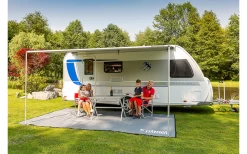Fiamma CaravanStore XL 310 Sackmarkise Deep Black Tuchfarbe Royal Grey 310 Cm -Bester Zelt Geschäft 659844 4512705