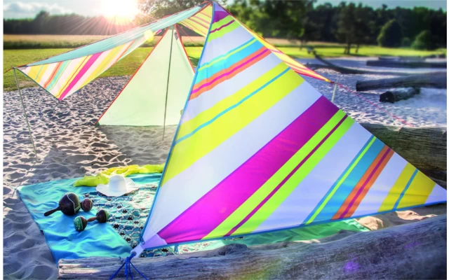 Bent Zip- Canvas Single Verbindbares Sonnensegel 250 X 250 X 250 Cm Mint 4 Bent Zip- Canvas Single Verbindbares Sonnensegel 250 X 250 X 250 Cm Mint – Bild 4