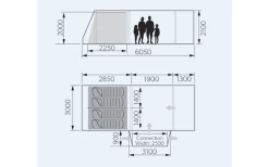 Dometic Rarotonga DA FTT 401 AIR TC LH Aufblasbares Driveaway Vorzelt 3 M Modell Links -Bester Zelt Geschäft 707879 4802012