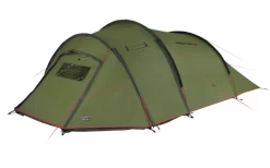 High Peak Falcon 4 LW Lightweight 4 Personen Tunnelzelt Aluminium Gestänge Olive/rot -Bester Zelt Geschäft 733376 4904132