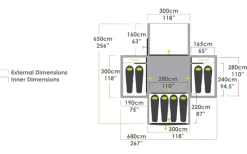Zempire Pro III V2 -Bester Zelt Geschäft 747746 5004233
