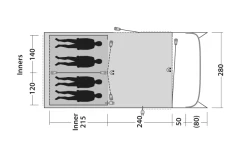 Outwell Greenwood 4 Tunnelzelt 13 Outwell Greenwood 4 Tunnelzelt -Bester Zelt Geschäft 748523 5009078