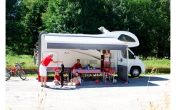 Fiamma F45L 450 Markise Gehäusefarbe Titanium Tuchfarbe Royal Grey 450 Cm -Bester Zelt Geschäft 802961 5244557