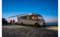 Fiamma F80L 450 Markise Gehäusefarbe Polar White Tuchfarbe Royal Blue 450 Cm -Bester Zelt Geschäft 804068 5266190