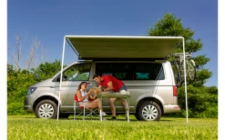 Fiamma F35 Pro 180 Dachmarkise Gehäusefarbe Deep Black Tuchfarbe Royal Grey 180 Cm -Bester Zelt Geschäft 808382 5278139