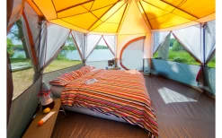 Coleman Octagon Familienzelt Für 8 Personen Orange -Bester Zelt Geschäft 823922 5325641